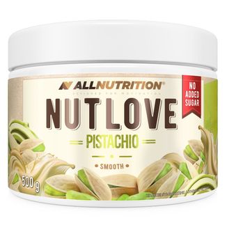 Allnutrition Nutlove Pistachio, krem pistacjowy, smooth, bez dodatku cukru, 500 g KRÓTKA DATA - zdjęcie produktu