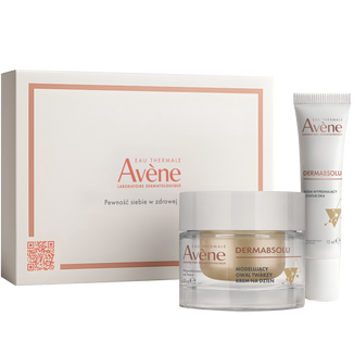 Zestaw Avene Dermabsolu Pielęgnacja odmładzająca na dzień, krem modelujący owal twarzy na dzień, 50 ml + krem wypełniający kontur oka, 15 ml - zdjęcie produktu