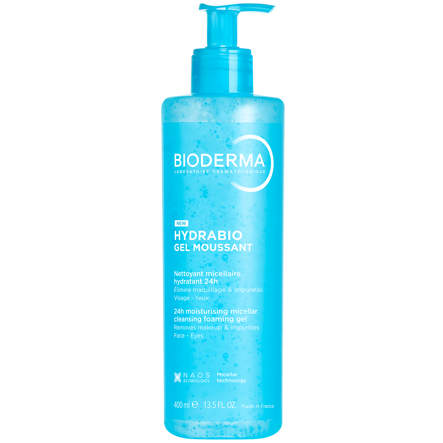 Bioderma Bioderma Hydrabio Gel Moussant, feuchtigkeitsspendend Gesichtsreinigungsgel, 400 ml — Inhaltsstoffe und Bewertung