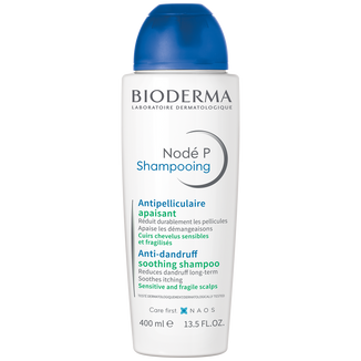 Bioderma Node P Shampooing Apaisant, kojący szampon przeciwłupieżowy do wrażliwej skóry głowy, 400 ml - zdjęcie produktu