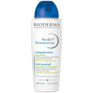 Bioderma Node P Shampooing Purifiant, przeciwłupieżowy szampon oczyszczający do włosów przetłuszczających się, 400 ml - zdjęcie produktu