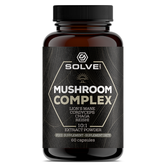 Solve Labs Mushroom Complex, 60 kapsułek Solve Labs Mushroom Complex, 60 kapsułek - zdjęcie produktu