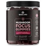 Solve Labs Mushroom Focus Gummies, żelki, 60 sztuk - miniaturka zdjęcia produktu