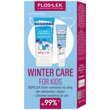 Zestaw Floslek Winter Care for Kids, krem ochronny na zimę dla niemowląt i dzieci, 40 ml + zimowa wazelina do ust, 10 g - miniaturka zdjęcia produktu