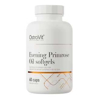 OstroVit Evening Primrose Oil Softgels, olej z wiesiołka, 60 kapsułek - zdjęcie produktu