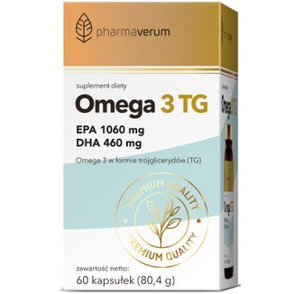 Pharmaverum Omega 3 TG, 60 kapsułek - zdjęcie produktu