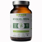 Biowen Betaina HCL Complex+, 90 kapsułek Biowen Betaina HCL Complex+, 90 kapsułek - miniaturka zdjęcia produktu