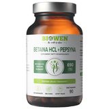 Biowen Betaina HCL Complex+, 90 kapsułek - miniaturka zdjęcia produktu