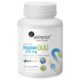 Aliness Maślan Duo 700 mg, 100 kapsułek - miniaturka zdjęcia produktu