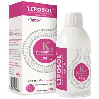 Liposol Liposomal Vitamin K2, 250 ml - zdjęcie produktu