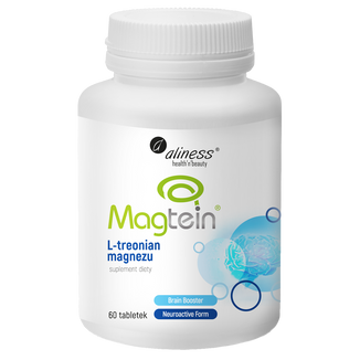 Aliness Magtein L- Treonian Magnezu, 60 tabletek - zdjęcie produktu