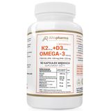 AltoPharma Witamina K2 MK-7 + D3 + Omega, 90 kapsułek - miniaturka zdjęcia produktu
