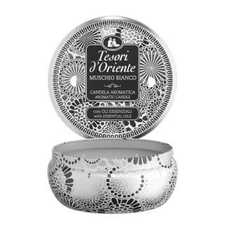 Tesori d'Oriente, świeca zapachowa, Muschio Bianco, 200 g Tesori d'Oriente, świeca zapachowa, Muschio Bianco, 200 g - zdjęcie produktu