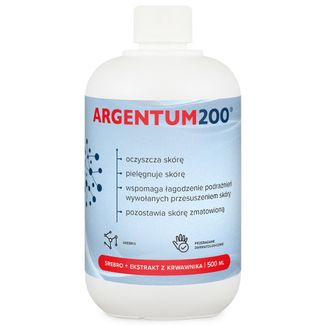 Aura Herbals Argentum200, srebro, tonik, 500 ml - zdjęcie produktu