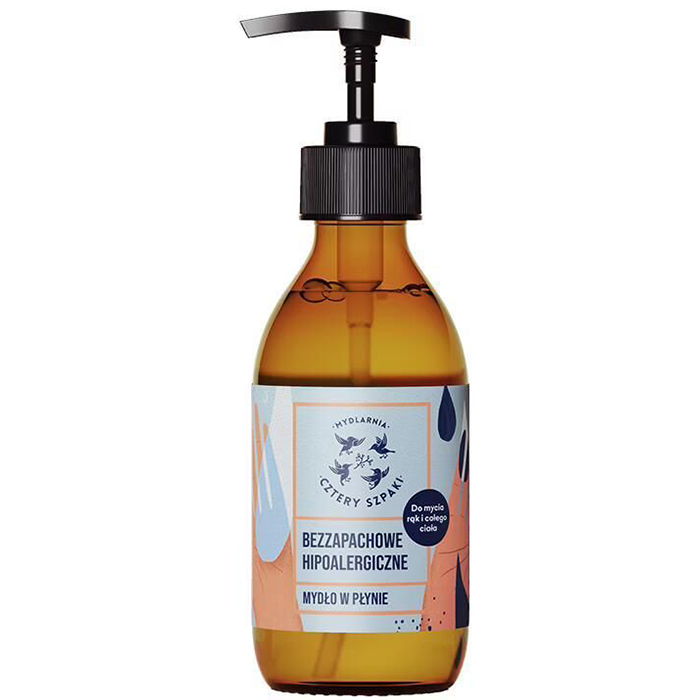 Mydlarnia Cztery Szpaki Cztery Szpaki, Flüssigseife, hypoallergen, 300 ml — Inhaltsstoffe und Bewertung