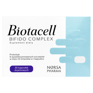 Biotacell Bifido Complex, 30 kapsułek Biotacell Bifido Complex, 30 kapsułek - zdjęcie produktu
