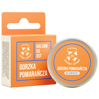Cztery Szpaki, balsam do ust, gorzka pomarańcza, 15 ml - zdjęcie produktu