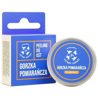 Cztery Szpaki, peeling do ust, gorzka pomarańcza, 15 ml - zdjęcie produktu