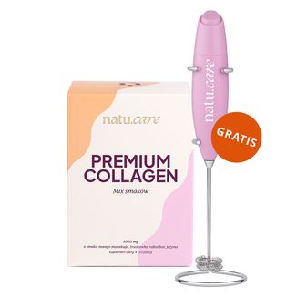 Natu.Care Premium Collagen 5000 mg, mix 3 smaków, 30 saszetek + różdżka do mieszania gratis - zdjęcie produktu