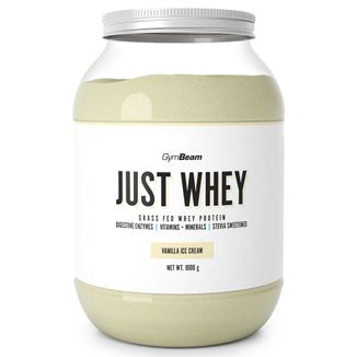 GymBeam Just Whey, smak lodów waniliowych, 1 kg - zdjęcie produktu