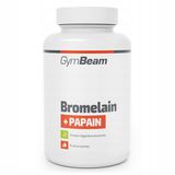GymBeam Bromelaina Papaina, 90 kapsułek - miniaturka zdjęcia produktu
