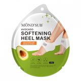 Mondsub, głęboko nawilżająca maska do pięt z awokado, 1 para - miniaturka zdjęcia produktu