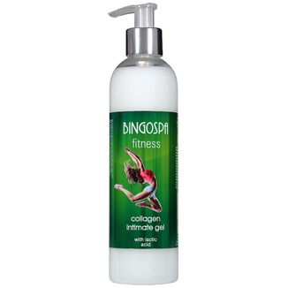 Bingospa Fitness, kolagenowy żel do higieny intymnej, z kwasem mlekowym, 300 ml - zdjęcie produktu