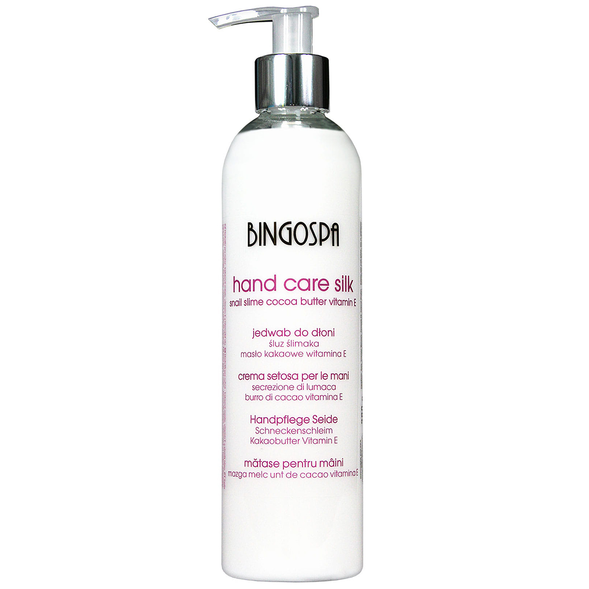 Nieznana Bingospa, jedwab do dłoni, 280 g — Inhaltsstoffe und Bewertung