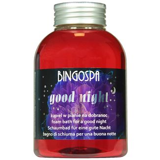 Bingospa Good Night, kąpiel w pianie, 500 ml Bingospa Good Night, kąpiel w pianie, 500 ml - zdjęcie produktu