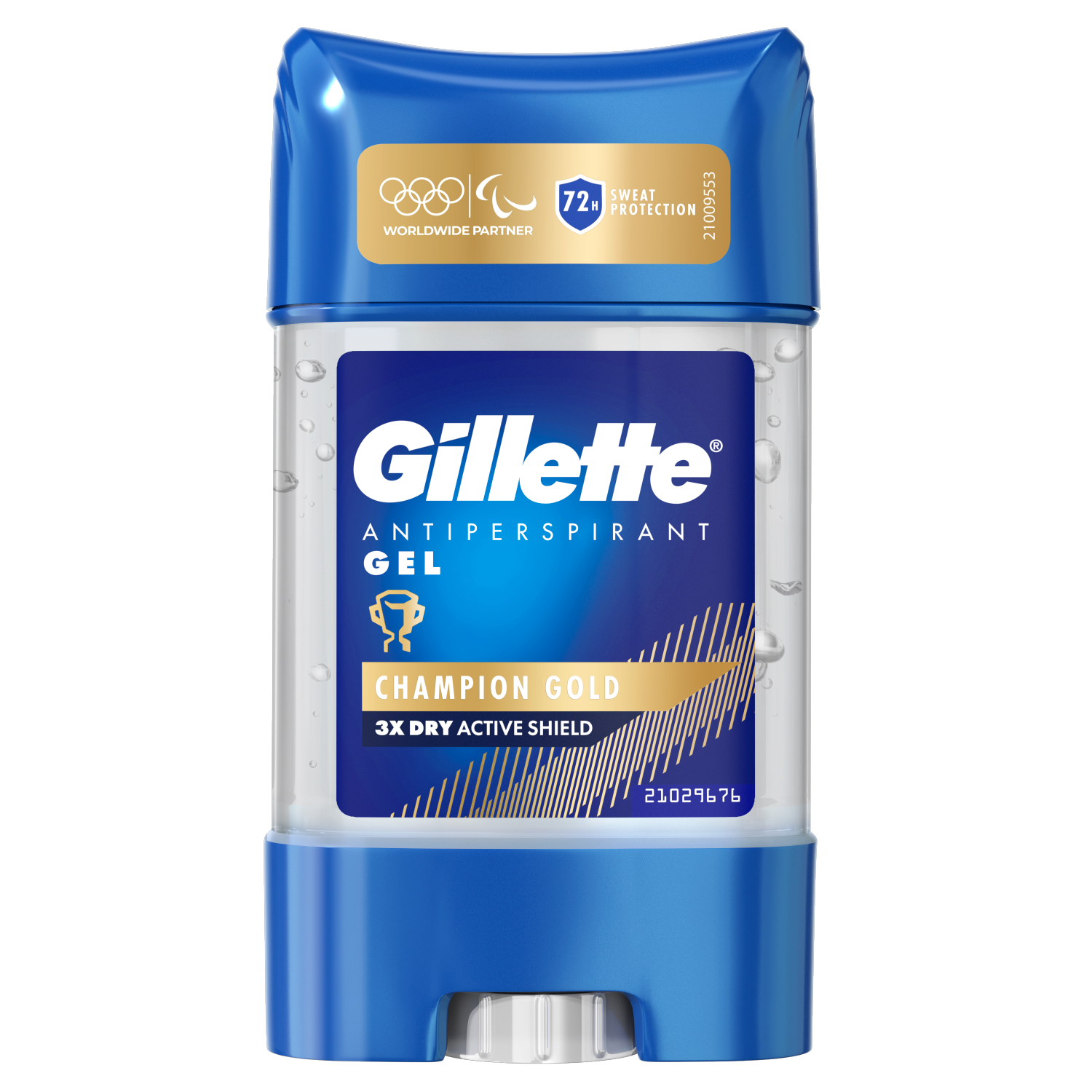 Gillette Gillette Champion Gold, Antitranspirant als Gel für Herren, 70 ml — Inhaltsstoffe und Bewertung