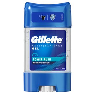 Gillette Power Rush antyperspirant w żelu dla mężczyzn, 70 ml KRÓTKA DATA - zdjęcie produktu
