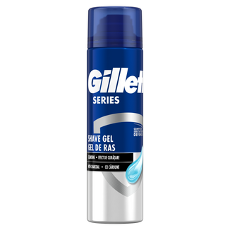 Gillette Series Cleansing, oczyszczający żel do golenia z węglem, 200 ml Gillette Series Cleansing, oczyszczający żel do golenia z węglem, 200 ml - zdjęcie produktu