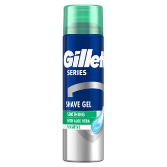 Gillette Series Sensitive, żel do golenia z aloesem, 200 ml Gillette Series Sensitive, żel do golenia z aloesem, 200 ml - zdjęcie produktu