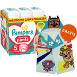 Pampers Active Baby Pants 5 (12-17 kg), pieluchomajtki, 152 sztuki + ręcznik-pelerynka Psi Patrol gratis - miniaturka zdjęcia produktu