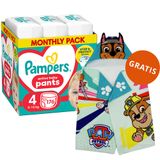 Pampers Active Baby Pants 4 (9-15 kg), pieluchomajtki, 176 sztuk + ręcznik-pelerynka Psi Patrol gratis - miniaturka zdjęcia produktu