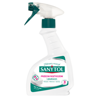Sanytol, spray przeciw roztoczom i pluskwom, 300 ml Sanytol, spray przeciw roztoczom i pluskwom, 300 ml - zdjęcie produktu