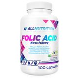 Allnutrition Folic Acid, kwas foliowy vege, 100 kapsułek Allnutrition Folic Acid, kwas foliowy vege, 100 kapsułek - miniaturka zdjęcia produktu
