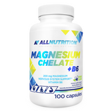Allnutrition Magnesium Chelate + B6, 100 kapsułek Allnutrition Magnesium Chelate + B6, 100 kapsułek - miniaturka zdjęcia produktu