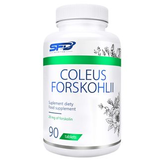 SFD Coleus Forskohlii, pokrzywa indyjska, 90 tabletek - zdjęcie produktu