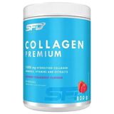 SFD Collagen Premium, smak truskawkowo-malinowy, 800 g - miniaturka zdjęcia produktu