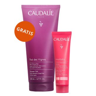 Caudalie VinoHydra, intensywnie nawilżający krem do twarzy, 60 ml + The des Vignes, żel pod prysznic, 200 ml gratis Caudalie VinoHydra, intensywnie nawilżający krem do twarzy, 60 ml + The des Vignes, żel pod prysznic, 200 ml gratis - zdjęcie produktu