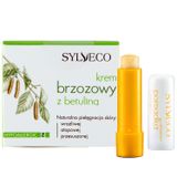 Zestaw Sylveco, krem brzozowy z betuliną, 50 ml + odżywcza pomadka z peelingiem, 4,6 g - miniaturka zdjęcia produktu