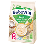 BoboVita Kaszka mleczno-ryżowa, ciasteczko, bez dodatku cukru, po 12 miesiącu, 210 g BoboVita Kaszka mleczno-ryżowa, ciasteczko, bez dodatku cukru, po 12 miesiącu, 210 g - miniaturka zdjęcia produktu