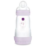 MAM Perfect Start, butelka antykolkowa, ze smoczkiem silikonowym, Grounding in Nature, girl, od 2 miesiąca, 260 ml - miniaturka zdjęcia produktu