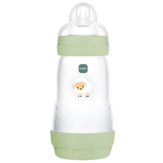 MAM Perfect Start, butelka antykolkowa, ze smoczkiem silikonowym, Grounding in Nature, unisex, od 2 miesiąca, 260 ml - zdjęcie produktu