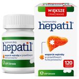 Hepatil, 120 tabletek - miniaturka zdjęcia produktu