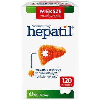 Hepatil, 120 tabletek - zdjęcie produktu