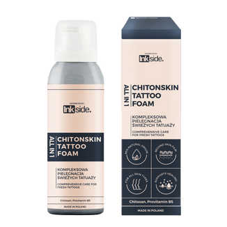 ChitonLab, ChitonSkin Tattoo Foam, pianka ochronna do pielęgnacji świeżego tatuażu, 40 ml - zdjęcie produktu
