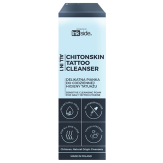 ChitonLab, ChitonSkin Tattoo Cleanser, delikatna pianka do codziennej higieny tatuażu, 50 ml - zdjęcie produktu