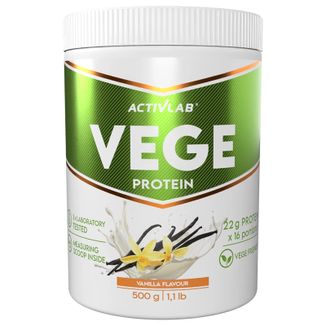 ActivLab Vege Protein, smak waniliowy, 500 g - zdjęcie produktu